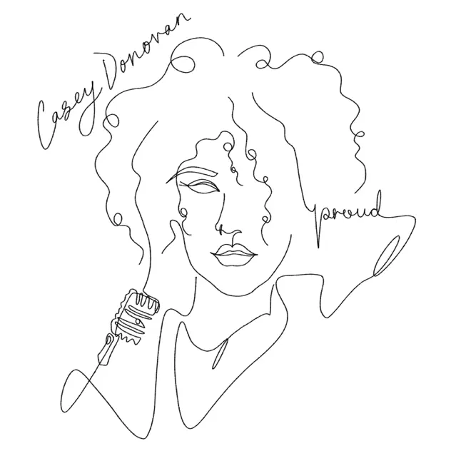 Casey Donovan — Proud — artwork